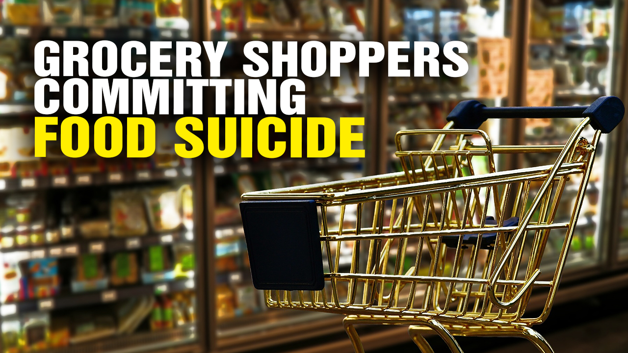 Grocery Shoppers Are Committing FOOD SUICIDE (Video)